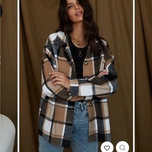 12th Tribe Stonington Brown Multi Flannel